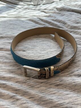 Pitone & Ponyhair Belt